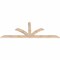 Ekena Millwork Richland Smooth Timber Gable Bracket, Douglas Fir, 72"W x 27"H x 1 1/2"D x 3 1/2"F, 9/12 Pitch GBW072X27X0204RIC00SDF - alternate 5